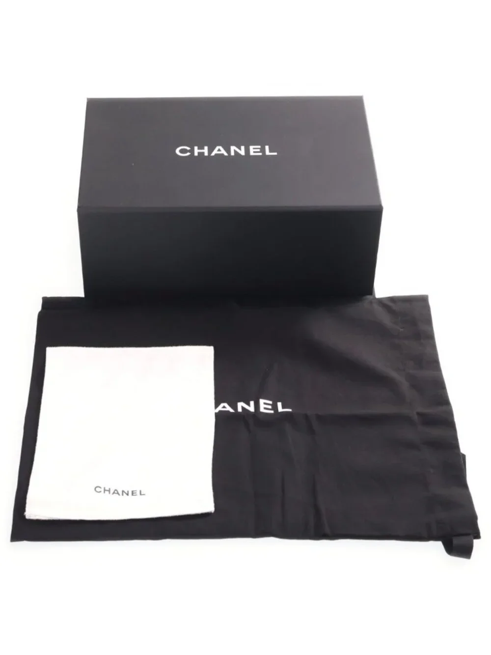 Chanel Mini Quilted 20 Tweed Chain Shoulder Bag Gold Black
